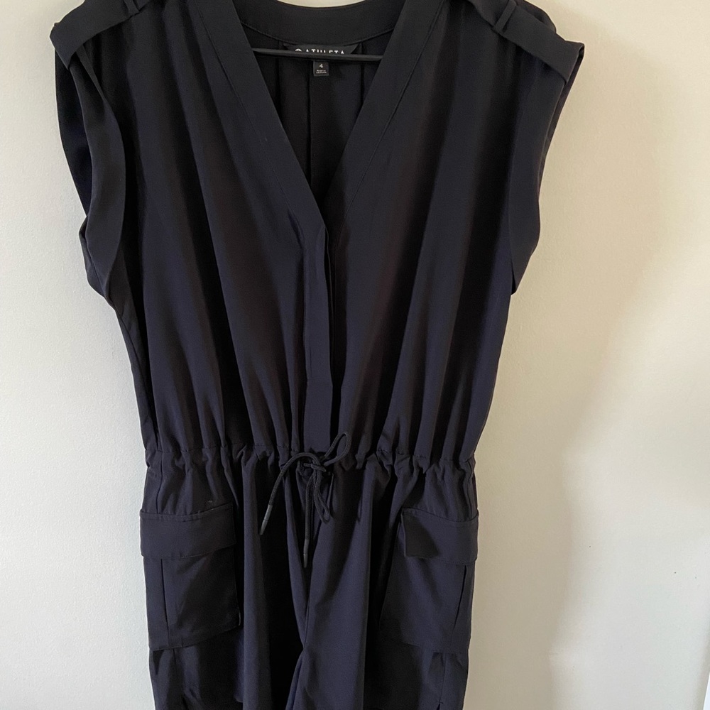 Athleta romper black size 4